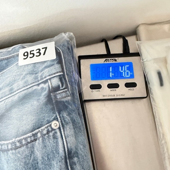 APIECE APART Chill Jean Women 27 Blue Austin Wash Denim Straight Leg Ankle NEW - Picture 13 of 13